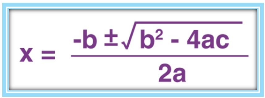 Quadratic Formula